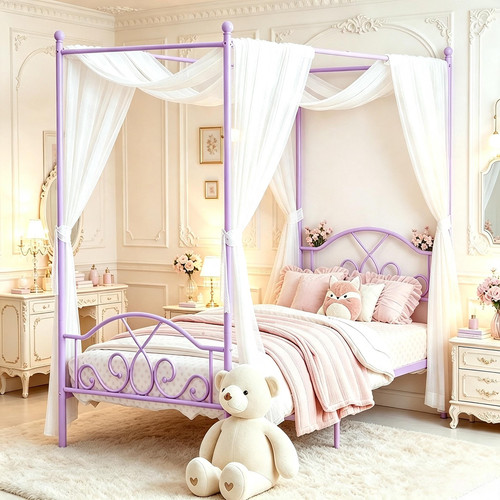 Twin princess canopy - twin,