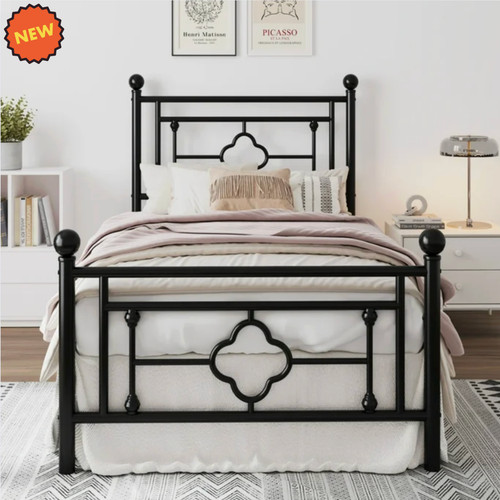 Twin size bed frame metal - twin,