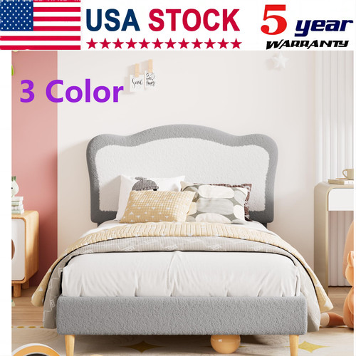 Upholstered full bed frame - full,