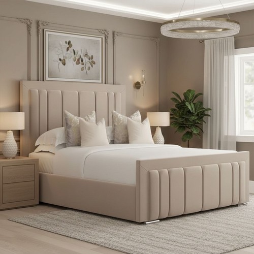 Double panel bed frame - panel,