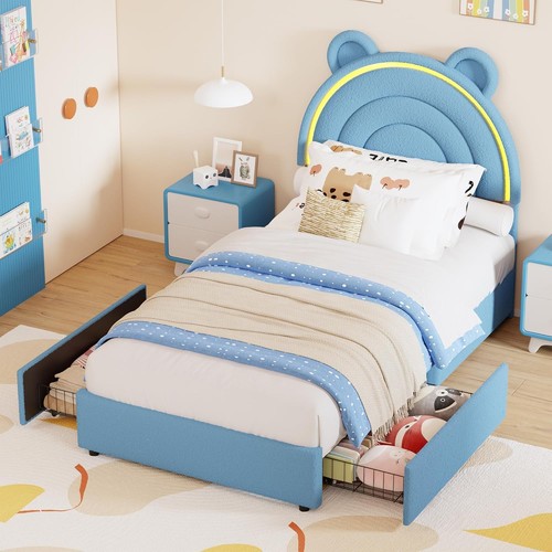 Kids twin platform - platform, led