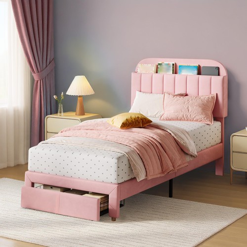 Twin size upholstered - size,