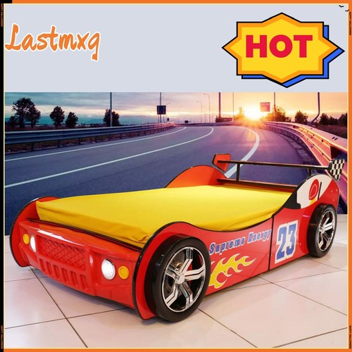 Twin size race car - size, car-shaped