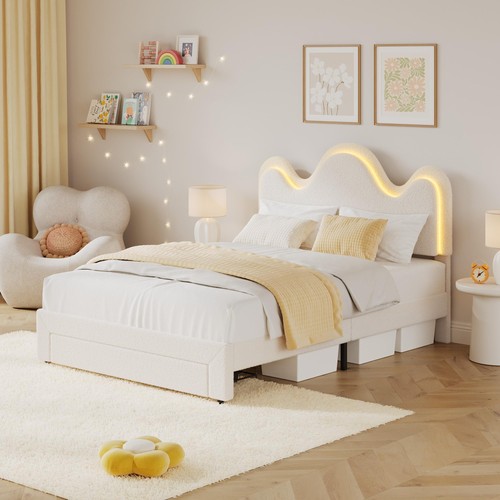 Full twin size bed - full/twin, frame