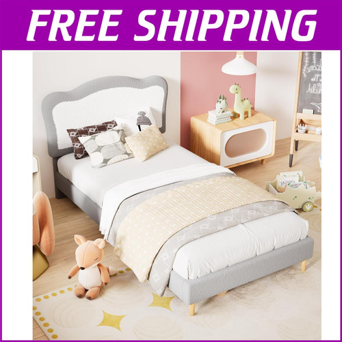 Upholstered full bed frame - full,