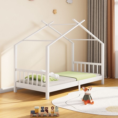 Pine wood kids single bed - single,