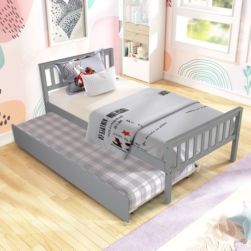 Twin size platform bed - twin,