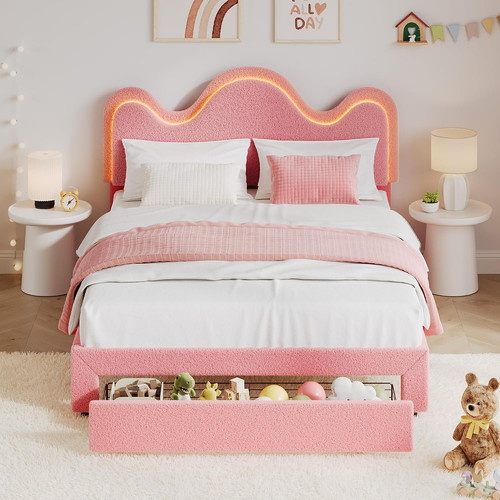 Full bed frame - full, led